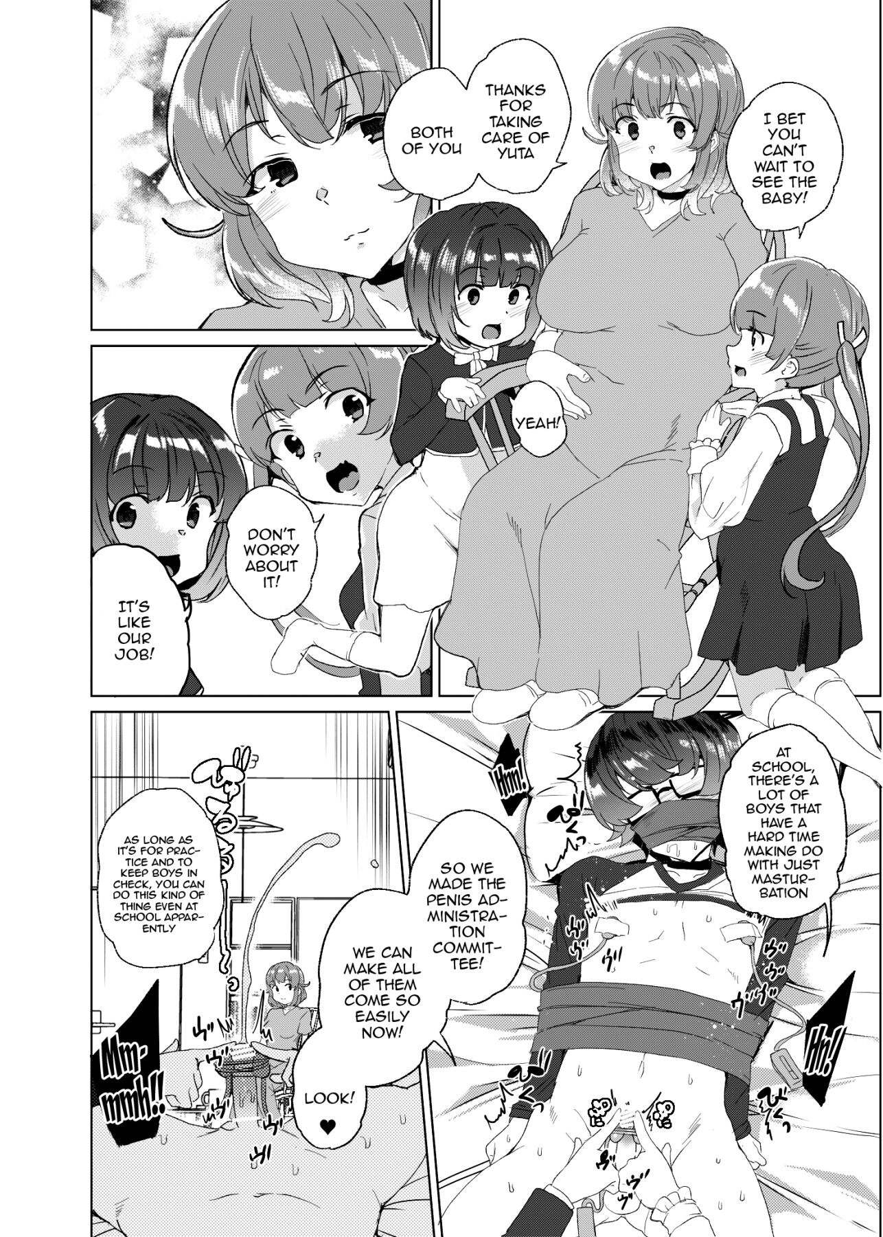 Hentai Manga Comic-Advanced Compulsory Sperm Implantation! 3 ~Plain-looking Girl Raw Sex and Impregnation Education Campaign!~-Read-77